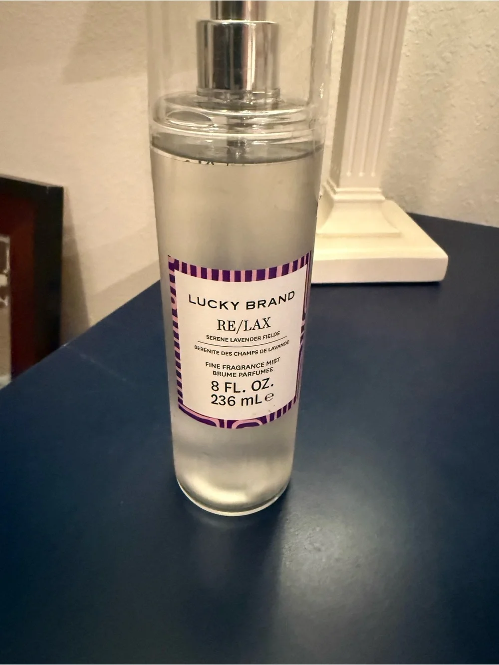 Lucky Brand Re/Lax Serene Lavender Fields Fine Fragrance Mist -
